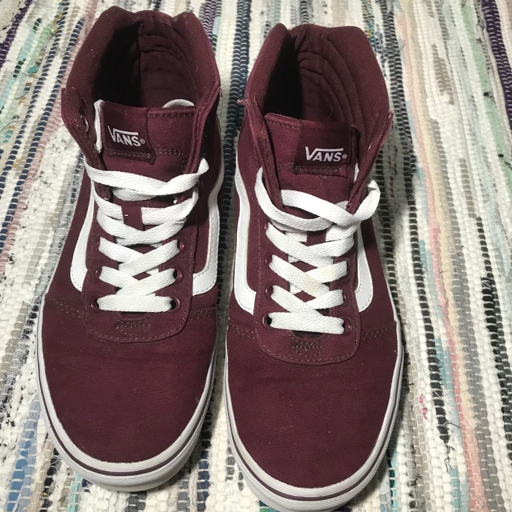 Hi top vans 7.5